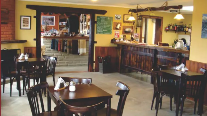 Interior histórico del Parador y Hotel de campo La Leona, lugar de parada de la excursión