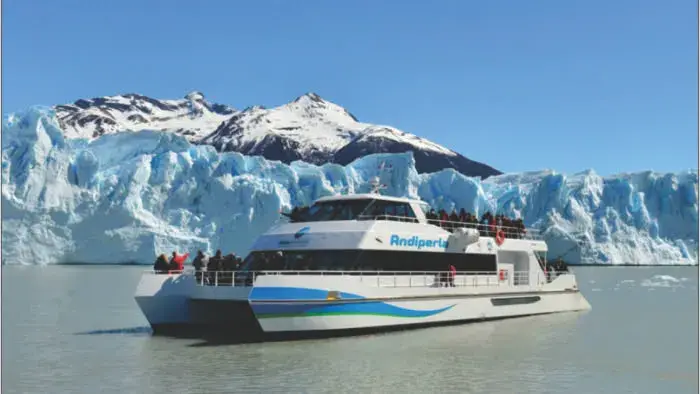 Ice formations on Perito Moreno Glacier