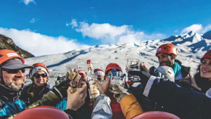 Small group ice trekking on Perito Moreno Glacier