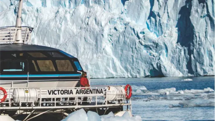 Safari Náutico frente al Glaciar Perito Moreno
