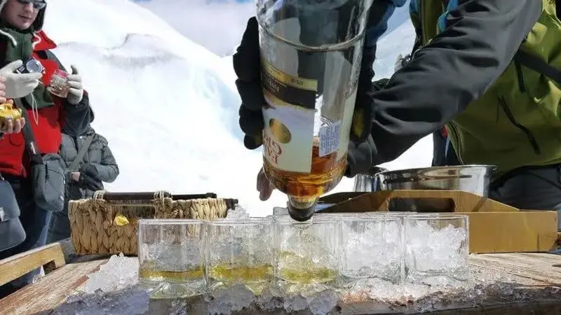 Small group ice trekking on Perito Moreno Glacier